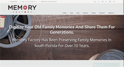 Desktop Screenshot of memoryfactory.com